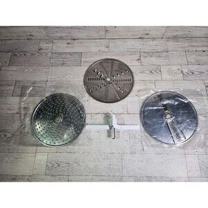 Bosch MUM Mixer 3 Disc Blades & Attachment Part Lot